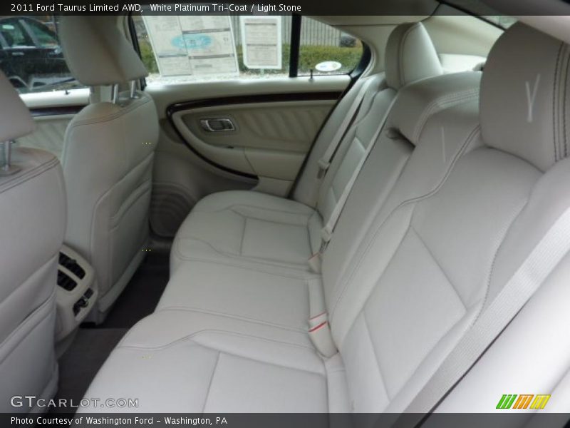  2011 Taurus Limited AWD Light Stone Interior