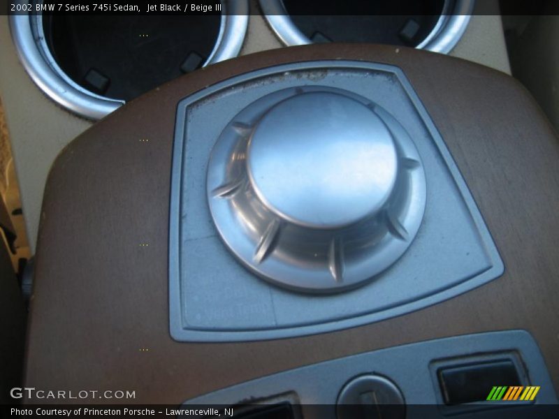 Jet Black / Beige III 2002 BMW 7 Series 745i Sedan