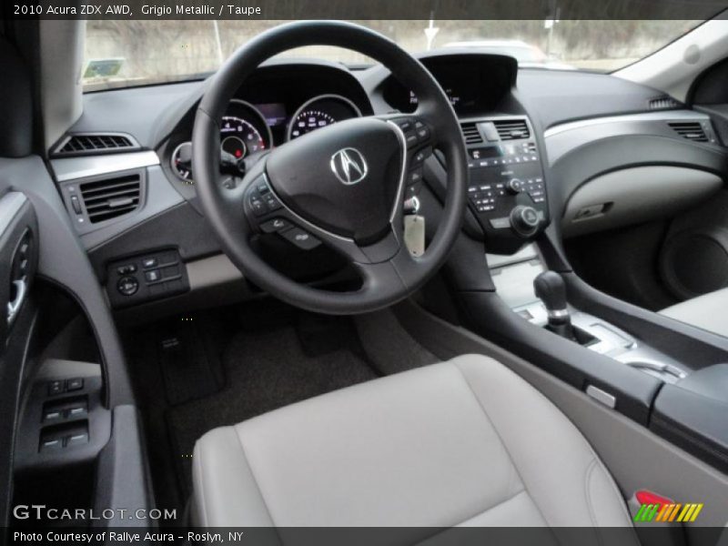 Grigio Metallic / Taupe 2010 Acura ZDX AWD