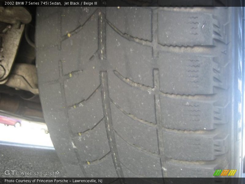 Jet Black / Beige III 2002 BMW 7 Series 745i Sedan