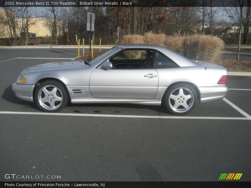  2002 SL 500 Roadster Brilliant Silver Metallic