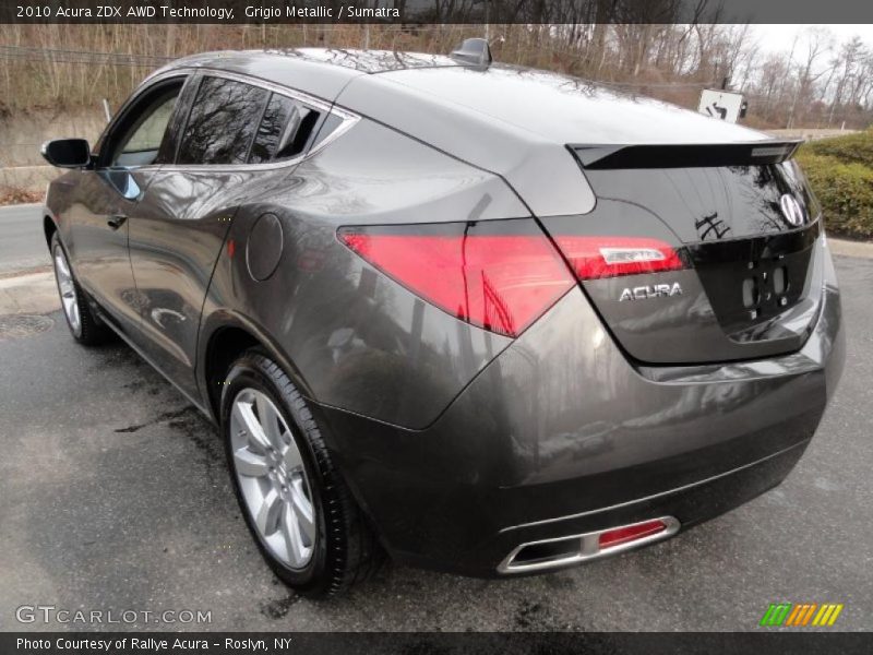  2010 ZDX AWD Technology Grigio Metallic