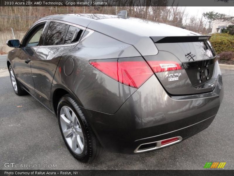  2010 ZDX AWD Technology Grigio Metallic