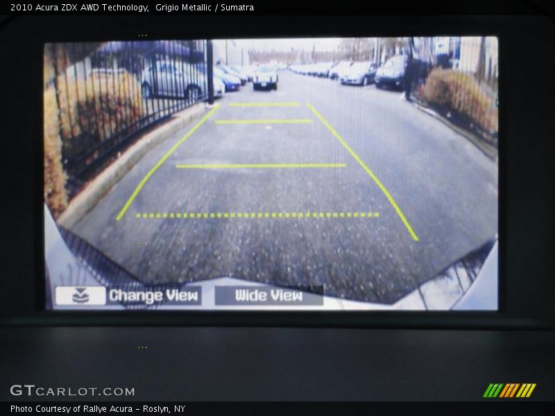 Grigio Metallic / Sumatra 2010 Acura ZDX AWD Technology