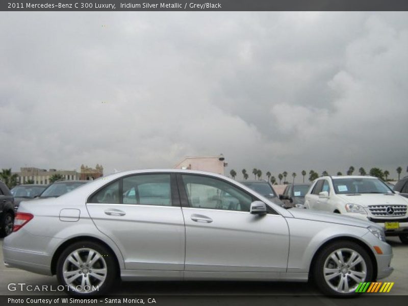 Iridium Silver Metallic / Grey/Black 2011 Mercedes-Benz C 300 Luxury