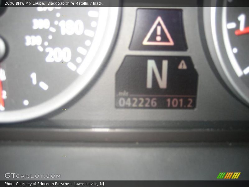 Black Sapphire Metallic / Black 2006 BMW M6 Coupe