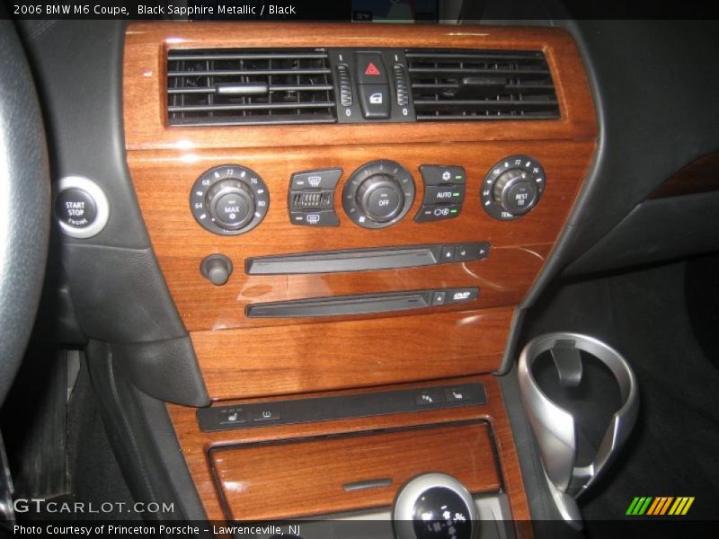 Controls of 2006 M6 Coupe