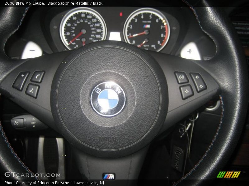 Black Sapphire Metallic / Black 2006 BMW M6 Coupe