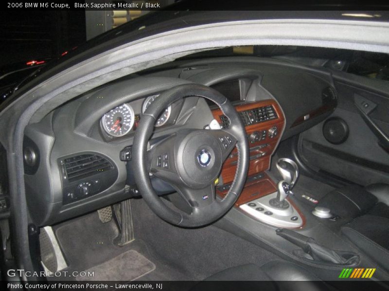 Black Interior - 2006 M6 Coupe 