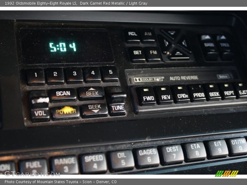 Controls of 1992 Eighty-Eight Royale LS
