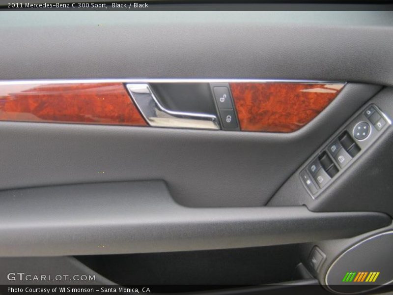 Black / Black 2011 Mercedes-Benz C 300 Sport