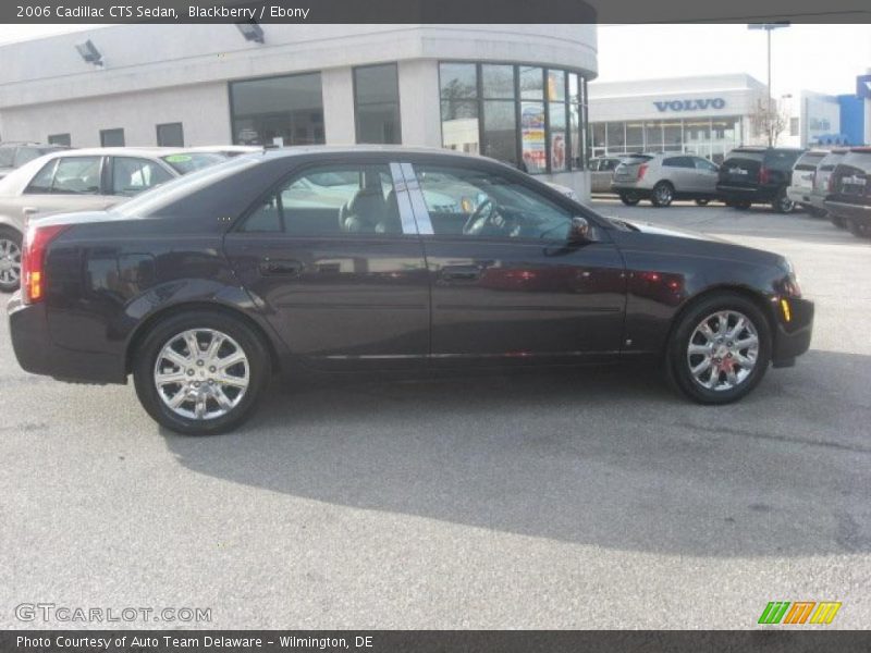 Blackberry / Ebony 2006 Cadillac CTS Sedan