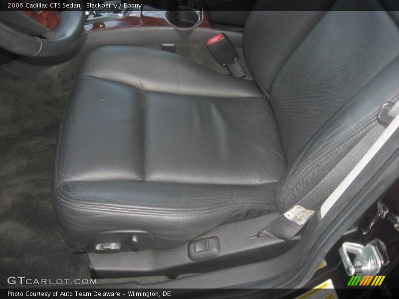 Blackberry / Ebony 2006 Cadillac CTS Sedan
