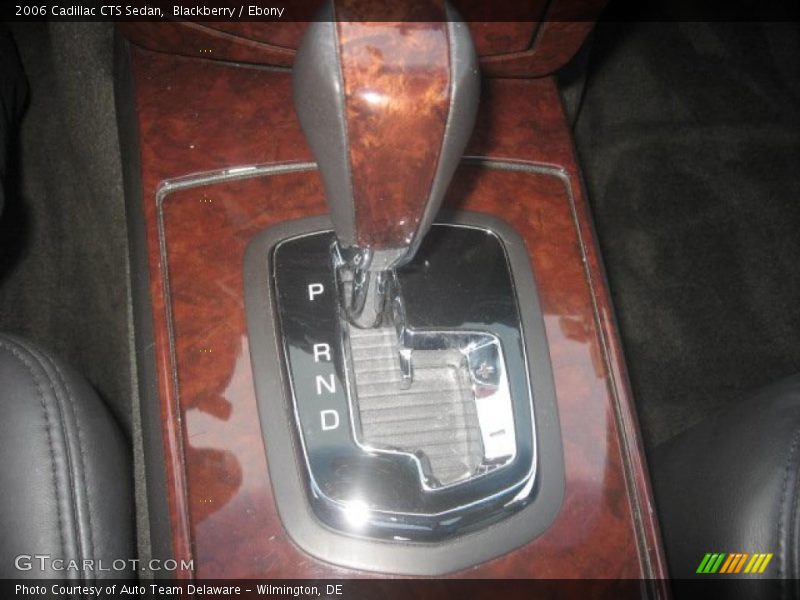 Blackberry / Ebony 2006 Cadillac CTS Sedan