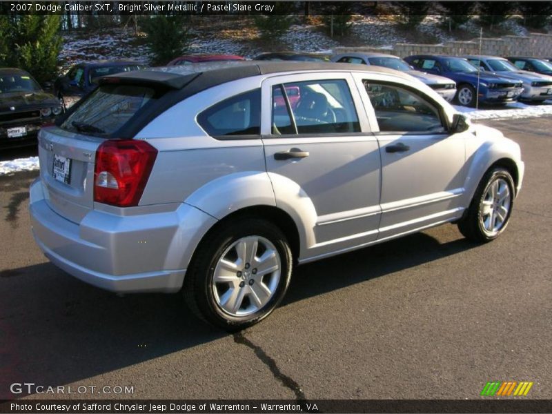 Bright Silver Metallic / Pastel Slate Gray 2007 Dodge Caliber SXT