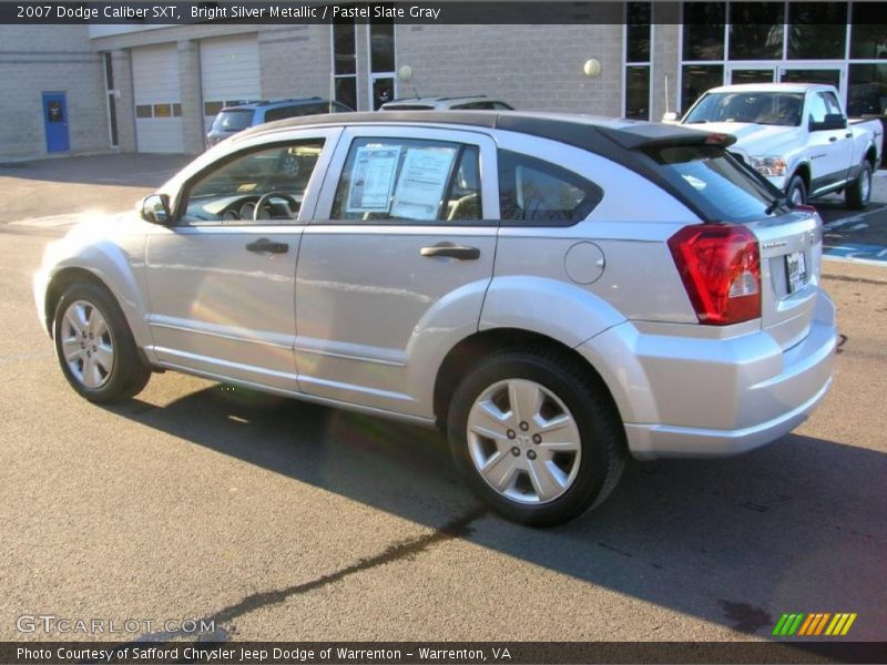 Bright Silver Metallic / Pastel Slate Gray 2007 Dodge Caliber SXT