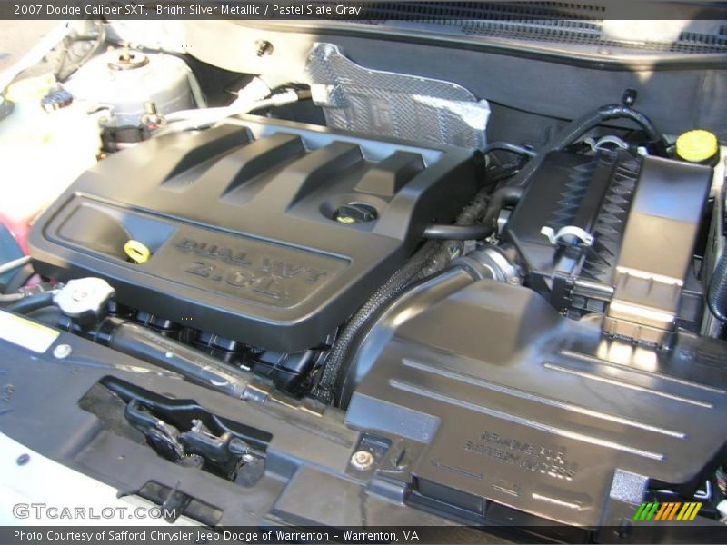Bright Silver Metallic / Pastel Slate Gray 2007 Dodge Caliber SXT