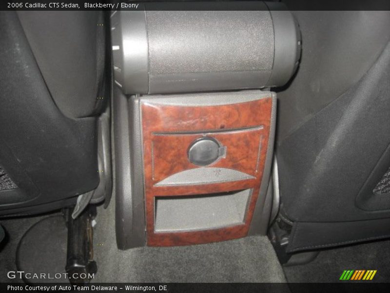 Blackberry / Ebony 2006 Cadillac CTS Sedan