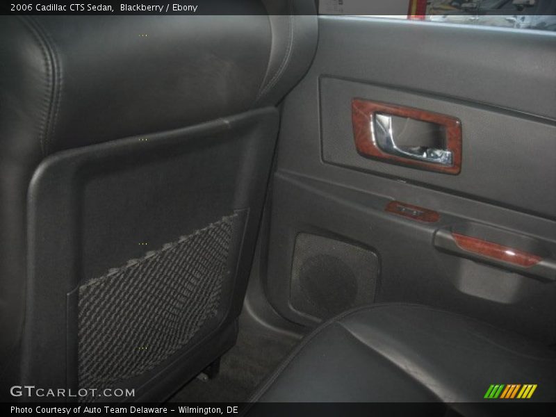 Blackberry / Ebony 2006 Cadillac CTS Sedan