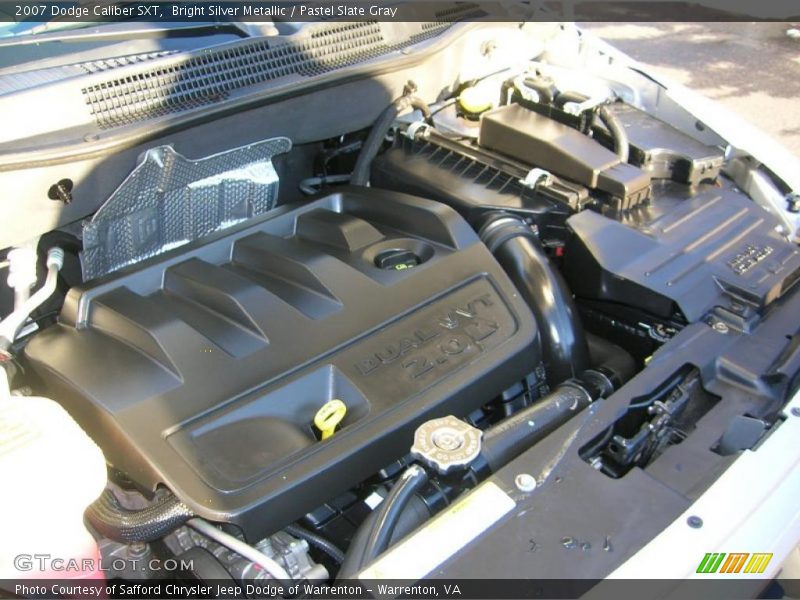 Bright Silver Metallic / Pastel Slate Gray 2007 Dodge Caliber SXT