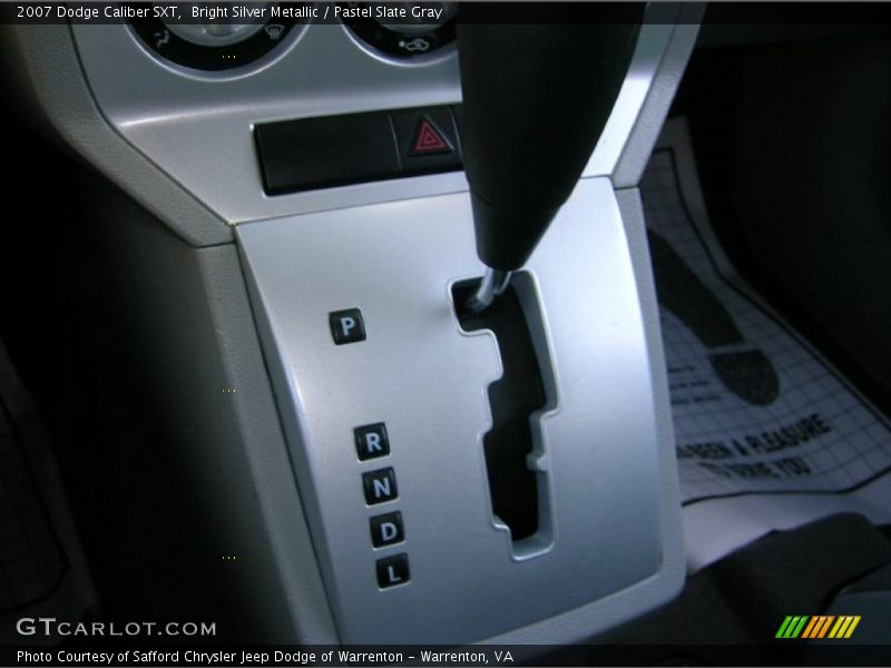 Bright Silver Metallic / Pastel Slate Gray 2007 Dodge Caliber SXT