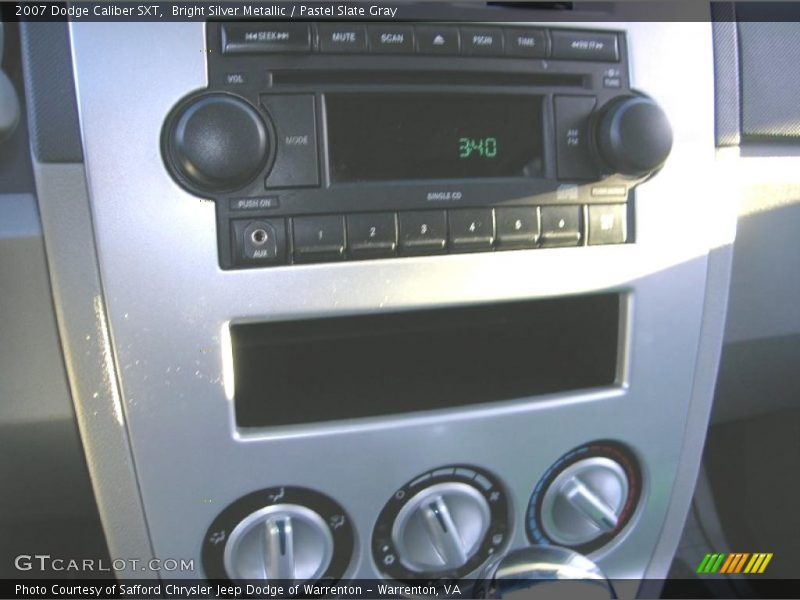Bright Silver Metallic / Pastel Slate Gray 2007 Dodge Caliber SXT