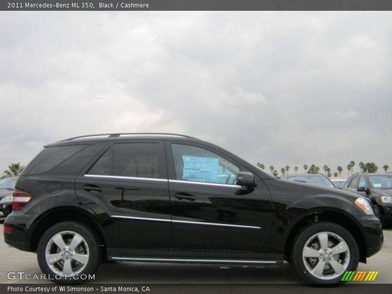 Black / Cashmere 2011 Mercedes-Benz ML 350
