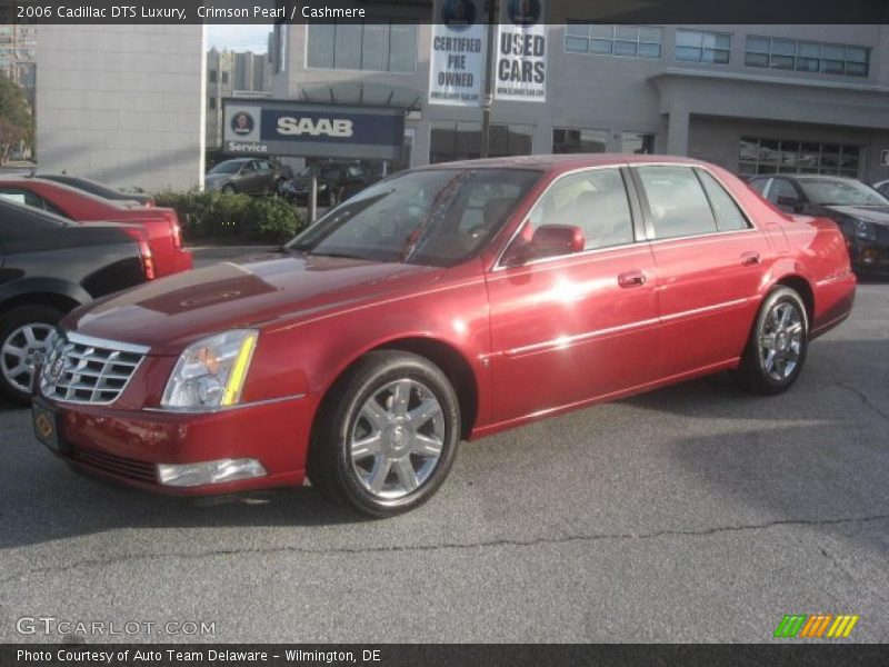 Crimson Pearl / Cashmere 2006 Cadillac DTS Luxury