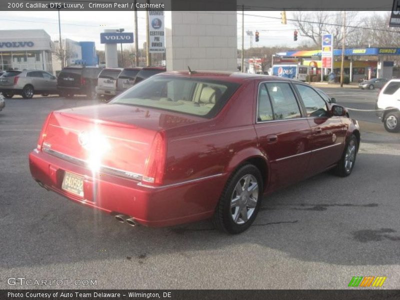 Crimson Pearl / Cashmere 2006 Cadillac DTS Luxury