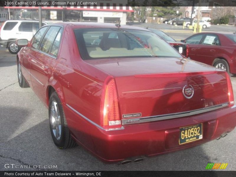 Crimson Pearl / Cashmere 2006 Cadillac DTS Luxury
