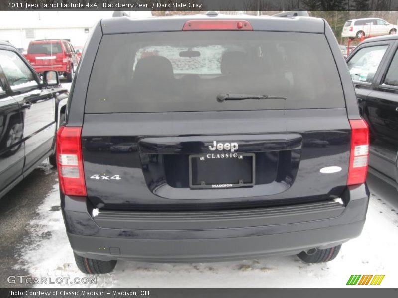 Blackberry Pearl / Dark Slate Gray 2011 Jeep Patriot Latitude 4x4