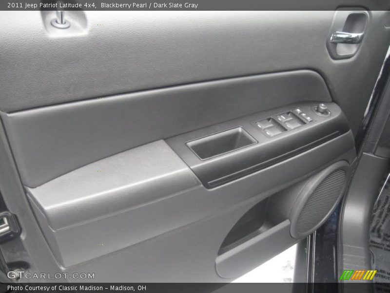 Blackberry Pearl / Dark Slate Gray 2011 Jeep Patriot Latitude 4x4