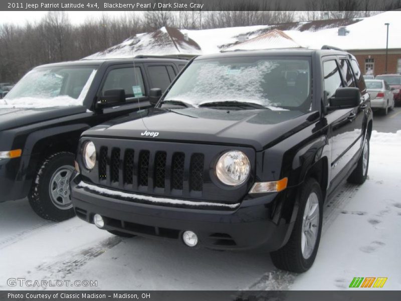 Blackberry Pearl / Dark Slate Gray 2011 Jeep Patriot Latitude 4x4