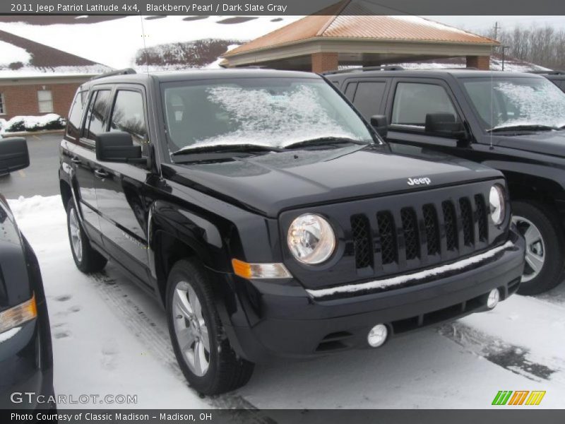 Blackberry Pearl / Dark Slate Gray 2011 Jeep Patriot Latitude 4x4