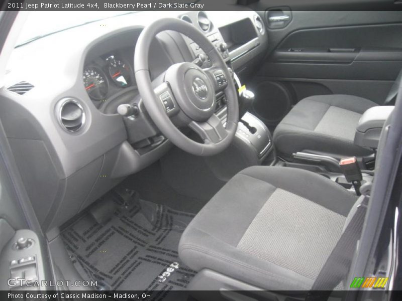 Blackberry Pearl / Dark Slate Gray 2011 Jeep Patriot Latitude 4x4