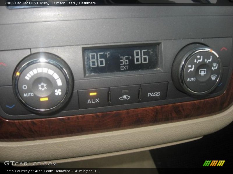 Crimson Pearl / Cashmere 2006 Cadillac DTS Luxury