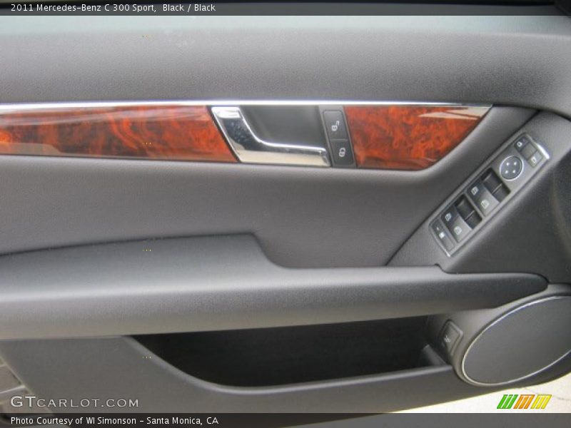 Black / Black 2011 Mercedes-Benz C 300 Sport
