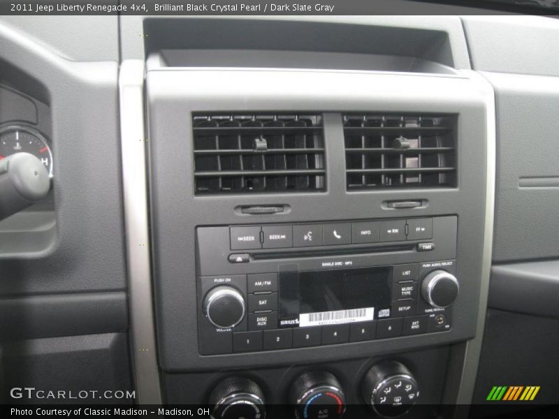 Controls of 2011 Liberty Renegade 4x4