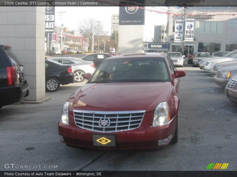 Crimson Pearl / Cashmere 2006 Cadillac DTS Luxury