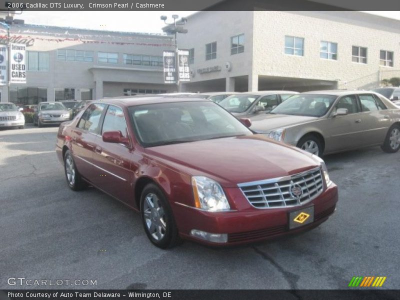 Crimson Pearl / Cashmere 2006 Cadillac DTS Luxury