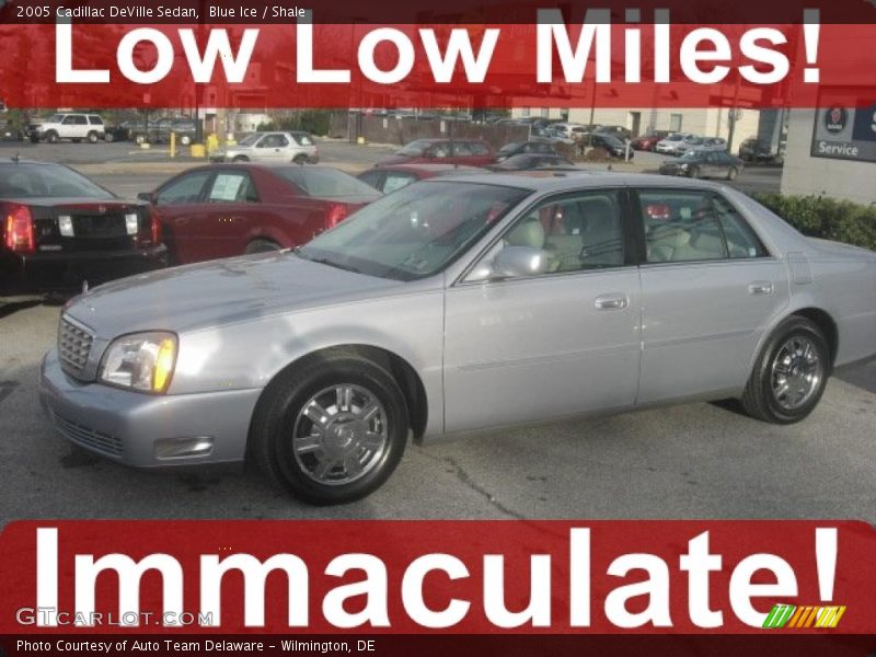 Blue Ice / Shale 2005 Cadillac DeVille Sedan