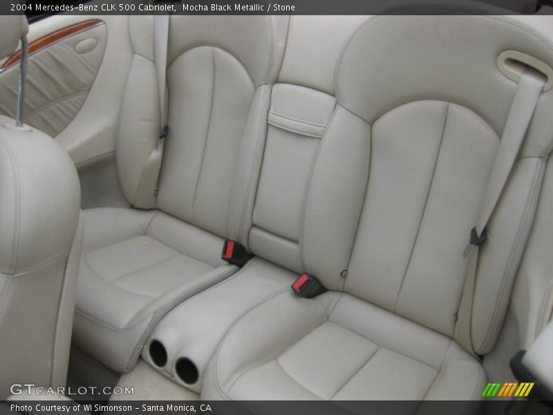  2004 CLK 500 Cabriolet Stone Interior