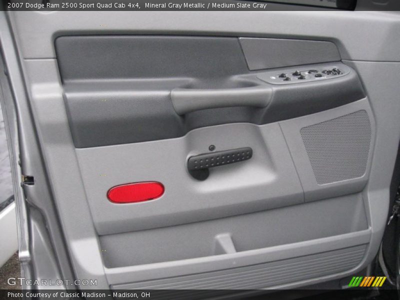 Mineral Gray Metallic / Medium Slate Gray 2007 Dodge Ram 2500 Sport Quad Cab 4x4