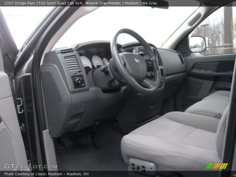 Mineral Gray Metallic / Medium Slate Gray 2007 Dodge Ram 2500 Sport Quad Cab 4x4