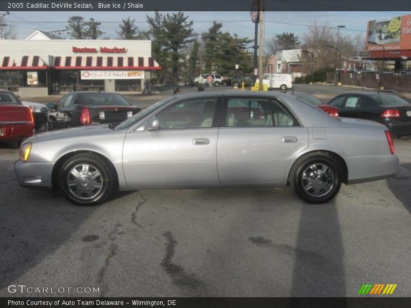 Blue Ice / Shale 2005 Cadillac DeVille Sedan