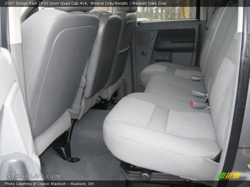 Mineral Gray Metallic / Medium Slate Gray 2007 Dodge Ram 2500 Sport Quad Cab 4x4