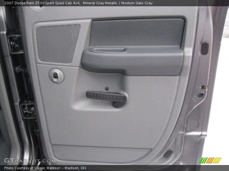 Mineral Gray Metallic / Medium Slate Gray 2007 Dodge Ram 2500 Sport Quad Cab 4x4