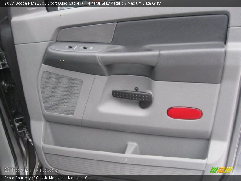 Mineral Gray Metallic / Medium Slate Gray 2007 Dodge Ram 2500 Sport Quad Cab 4x4