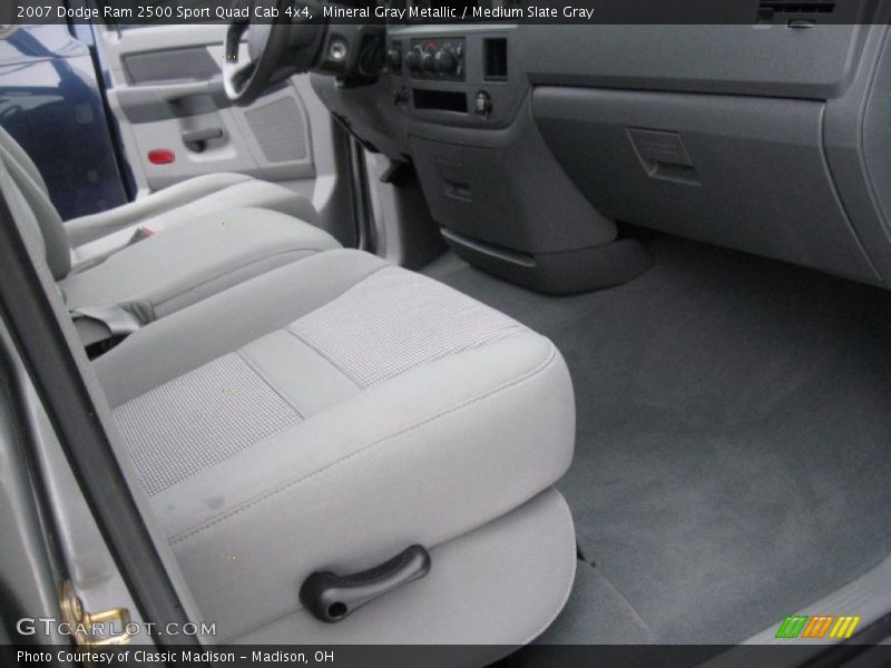 Mineral Gray Metallic / Medium Slate Gray 2007 Dodge Ram 2500 Sport Quad Cab 4x4
