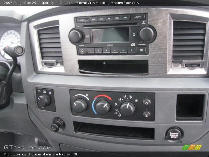 Mineral Gray Metallic / Medium Slate Gray 2007 Dodge Ram 2500 Sport Quad Cab 4x4